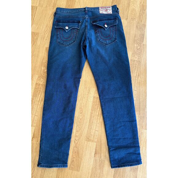 True Religion Mens Geno Sn Flap Relaxed Fit SIZE 30 - Picture 2 of 8